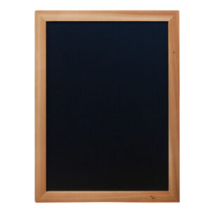 Lavagna Woody - teak - 30 x 40 cm - Securit