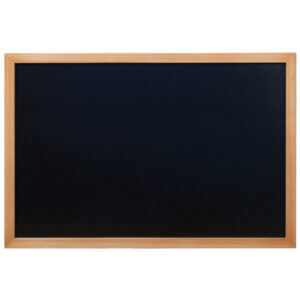 Lavagna Woody - teak - 60 x 80 cm - Securit