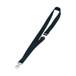 Cordoncini portabadge - larghezza 2 cm - nero - Durable - conf. 10 pezzi
