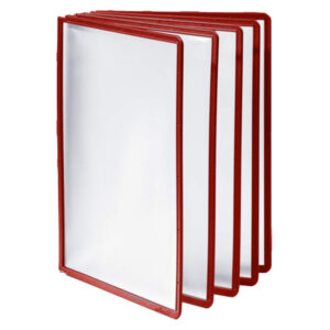 Pannelli di ricambio Sherpa  per leggii Vario  - rosso - Durable - conf. 5 pezzi