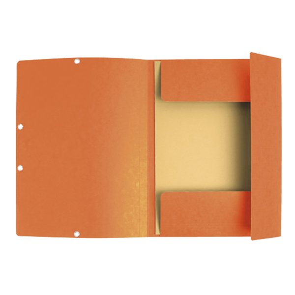 Cartellina con elastico - cartoncino LustrE' - 3 lembi - 24 x 32 cm - colori assortiti - Exacompta - Image 5