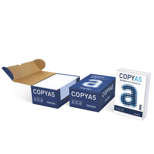 Carta Copy - A5 - 80 gr - bianco - Favini - conf. 500 fogli - Image 2