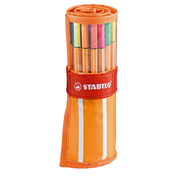 Fineliner Point 88 - tratto 0,4 mm - colori assortiti - Stabilo - rollerset 30 pezzi - Image 2