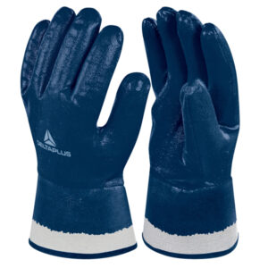 Guanti da lavoro pesante NI175 - nitrile - taglia 09 - blu - Deltaplus