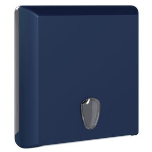 Dispenser asciugamani piegati Soft Touch - 29x10,5x30,5 cm - azzurro - Mar Plast