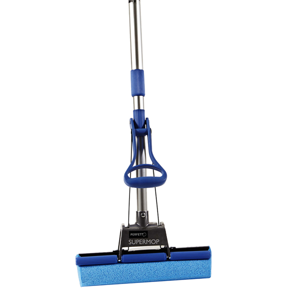 Lavapavimenti Supermop - 27x145 cm - manico telescopico - Perfetto - Image 2