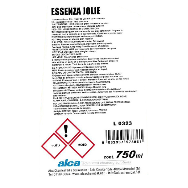 Profumatore - essenza jolie - 750 ml - Alca - Image 2