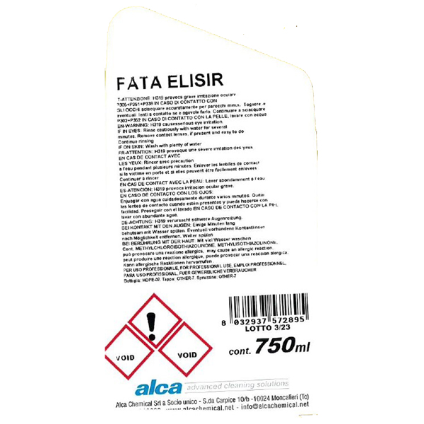 Detergente per bagno Fata Elisir - profumo persistente - Alca - trigger da 750 ml - Image 2