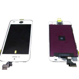 3in1 LCD Retina+Touch+Cornice per iPhone 5 Bianco AAA+