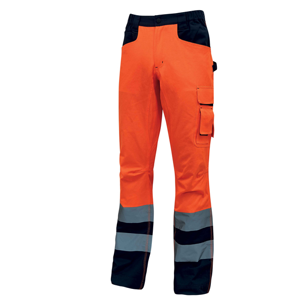 Pantalone invernale alta visibilitA' Beacon - arancio fluo - taglia L - U-Power