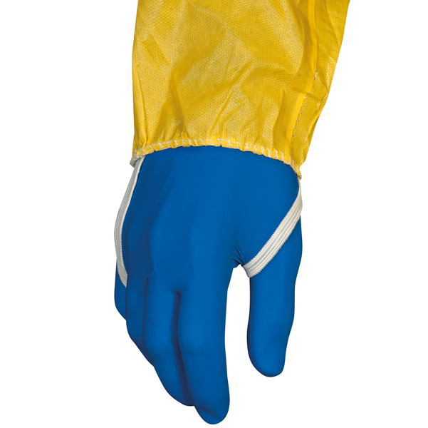 Tuta di protezione Deltachem - taglia XXL - giallo - Deltaplus - Image 3