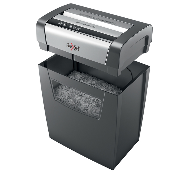 Distruggidocumenti Momentum X410 - a frammenti - 23L - Rexel - Image 2