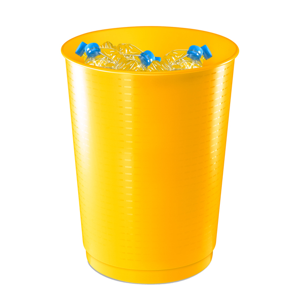 Cestino raccolta differenziata - 40 L - giallo/blu/nero - Cep - set 3 pezzi - Image 3