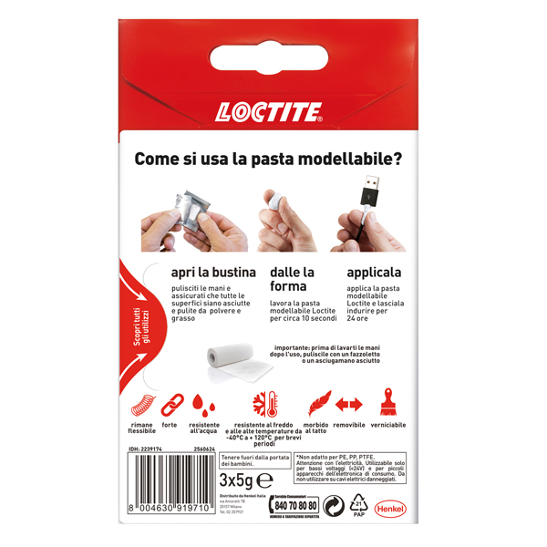 Colla Kintsuglue - 3 x 5 gr - bianco - Loctite - Image 5