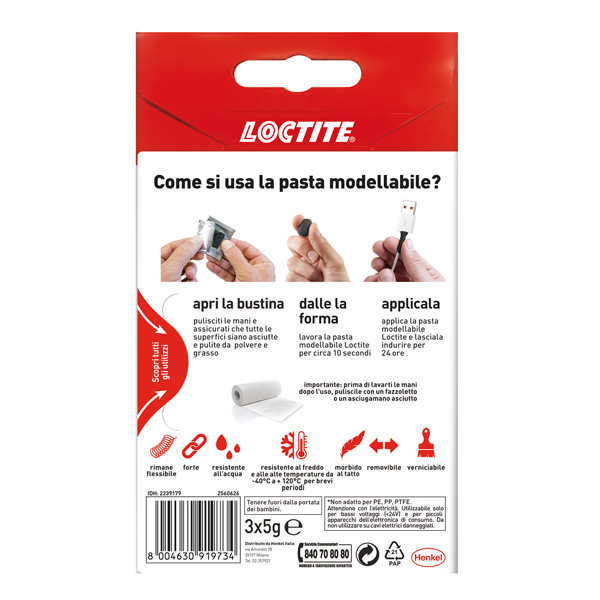 Colla Kintsuglue - 3 x 5 gr - nero - Loctite - Image 5