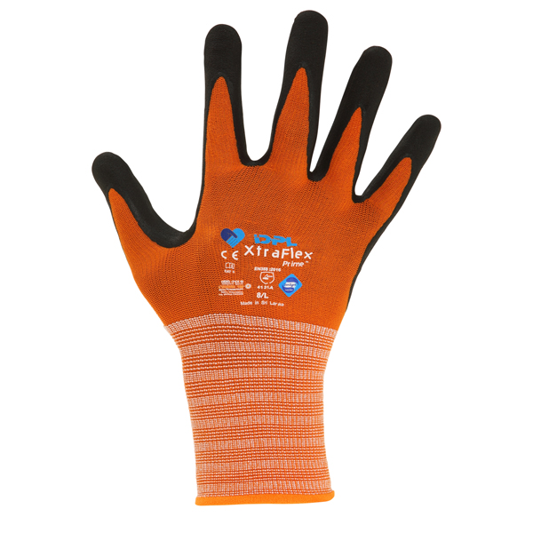 Guanti mechanical Safety Palmpro Xtraflex Prime 213 - taglia L - arancione/nero - Icoguanti - Image 2