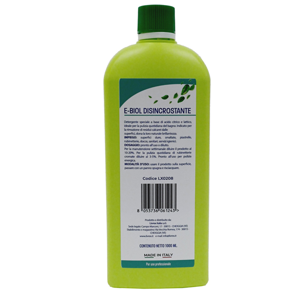 Disincrostante bagno Ebiol - trigger 750 ml - Livrex - Image 2