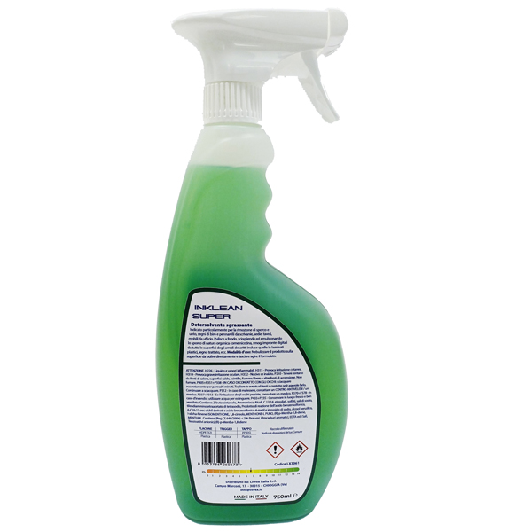 Detergente sgrassatore Inklean Super - menta - 750ml - Livrex - Image 2
