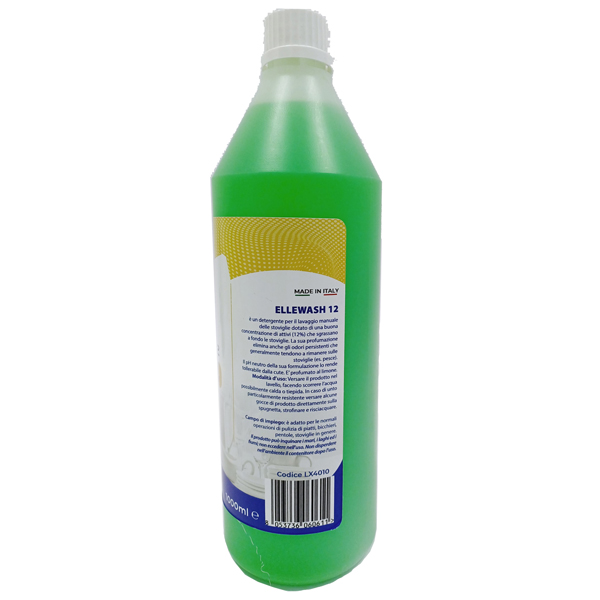 Detergente Ellewash 12 per piatti - 1L - limone - Livrex - Image 2