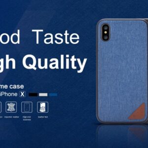 Cover in Pelle Lavorata Acme per iPhone X Nera