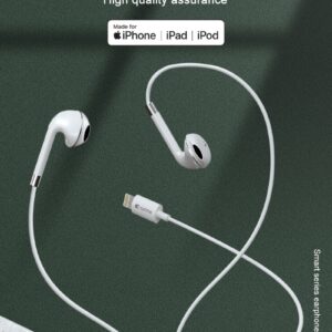 Auricolari Comma Apple Lightning Certificati MFI Voce/Musica