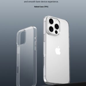 Cover Trasparente Morbida in TPU per iPhone 16 Pro Max