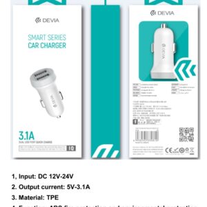 Carica batterie da auto 2 out Usb In DC 12-24V out 5V 3.1A