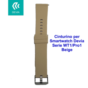 Cinturino per smartwatch Devia Serie WT1 / Pro1 Beige