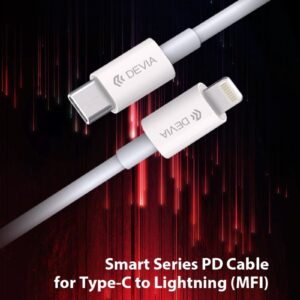 Cavo carica e dati 1,5 m 3A Certific. MFI Tipo-C a Lightning