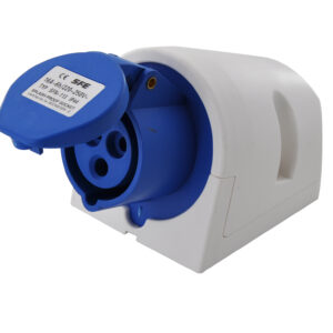 Presa a muro Indust. CEE 16A-6h 2P+T 220-250V IP44