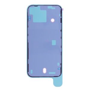 Adesivo posteriore impermeabile per iPhone 14 nero 10pz