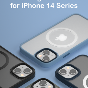 Cover Magnetica Pino Apple Magsafe per iPhone 14 Pro Grigia