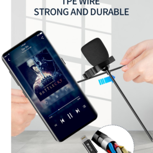 Microfono per Smartphon a filo e connettore Lightning Apple