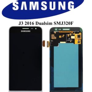 LCD ORIGINALE SAMSUNG J3 2016 DS BIANCO SMJ320F GH97-18414A