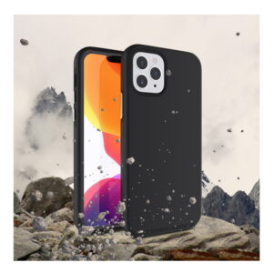 Cover alta protezione interno morbido per iPhone 12 Mini Ner