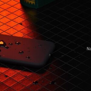 Custodia protettiva per iPhone X in silicone Rossa