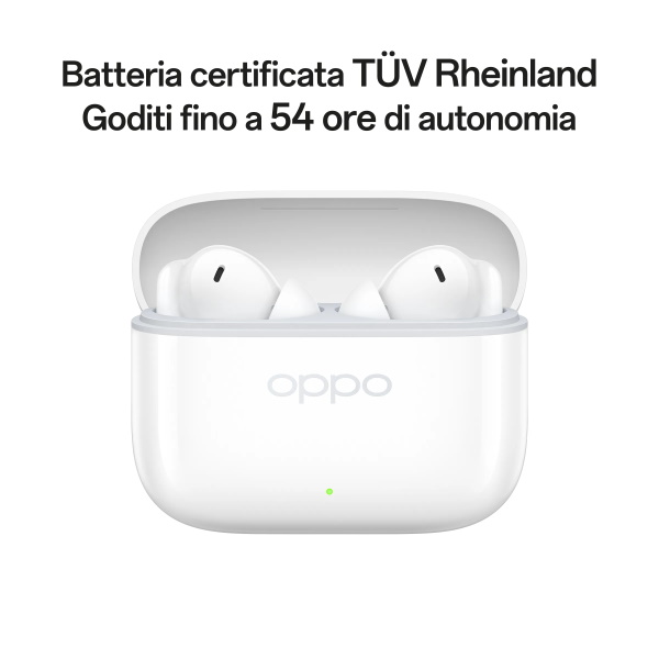OPPO Auricolari TWS Enco Buds3 Pro Glaze White