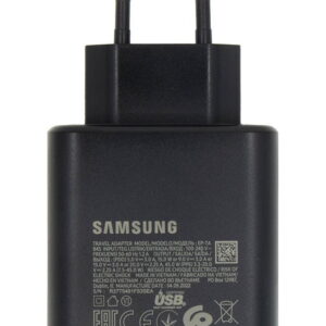 Carica Batteria Samsung EP-TA845EBE 5A. 45W IN BULK Nero