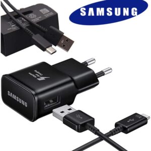 Carica + Cavo C Samsung EP-TA200EBE + EP-DG970BBE 2A.in Bulk