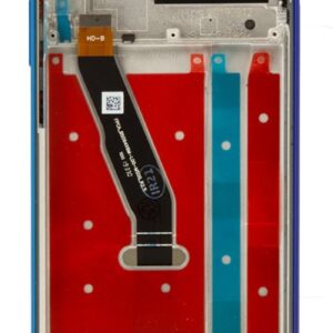 Huawei P40 Lite E LCD con Frame ART-L28 ART-L29 Aurora Blue