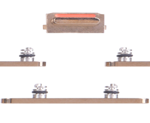 Set pulsanti laterali per iPhone 14Pro / 14Pro Max Gold