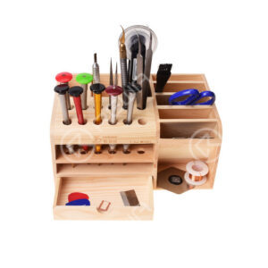 Scatola portautensili e cacciaviti multifunzione in legno