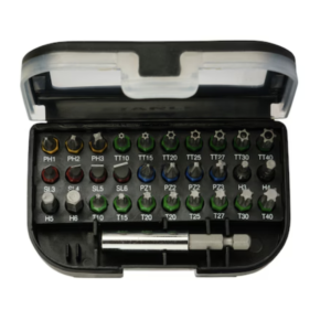 STA60490-XJ,SET 31pz INSERTI 25mm MISTI - CODIFICA CROMATICA