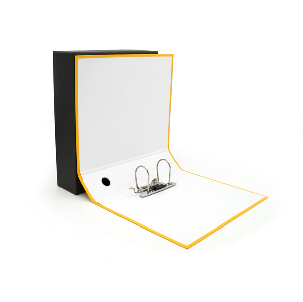 Registratore Starbox sfuso - dorso 8 cm - protocollo 23 x 33 cm - giallo - Starline - Image 2