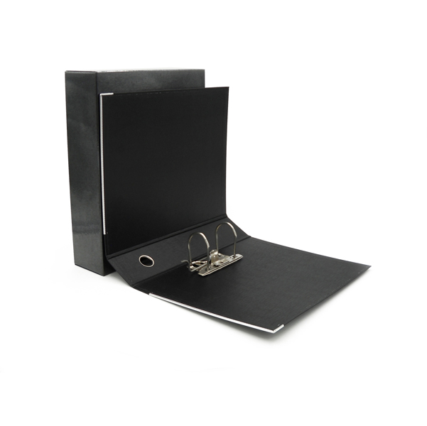 Registratore Kingbox - dorso 8 cm - protocollo 23x33 cm - nero - Starline - Image 2