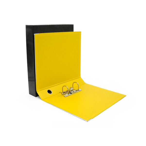 Registratore Kingbox - dorso 5 cm - protocollo 23x33 cm - giallo - Starline - Image 2