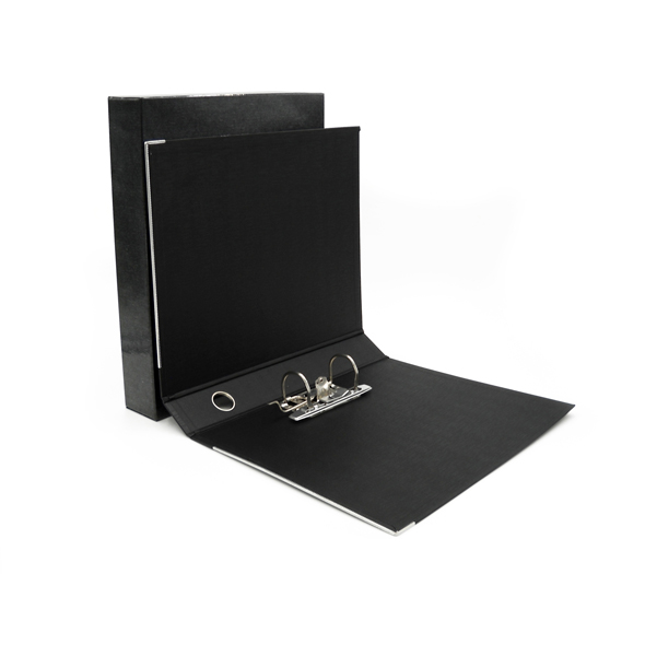 Registratore Kingbox - dorso 5 cm - protocollo 23x33 cm - nero - Starline - Image 2