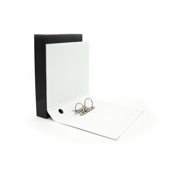 Registratore Kingbox - dorso 5 cm - protocollo 23x33 cm - bianco - Starline - Image 2