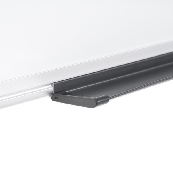 Lavagna magnetica - 100 x 200 cm - superficie in acciao laccato - cornice in alluminio - bianco - Starline - Image 7
