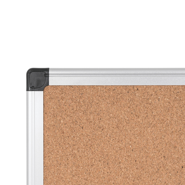 Lavagna - 90 x120 cm - superficie in sughero - cornice in alluminio - Starline - Image 3